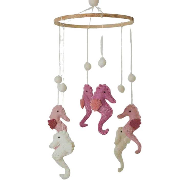 Sea Horse Mobiles for wholesale by Koseli Handmade