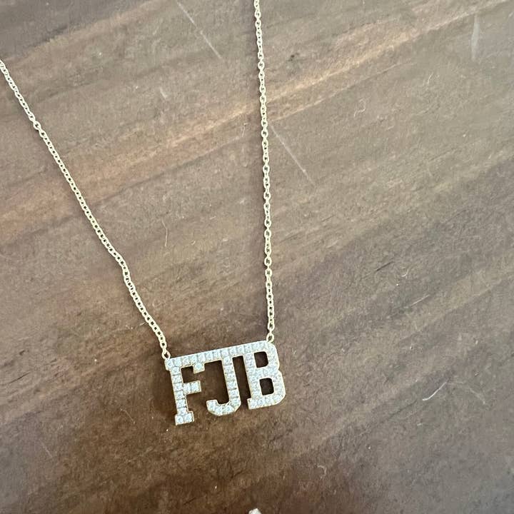 The Right Side Jewelry - Wholesale Pendant/Charm Necklace - FJB CZ Necklace