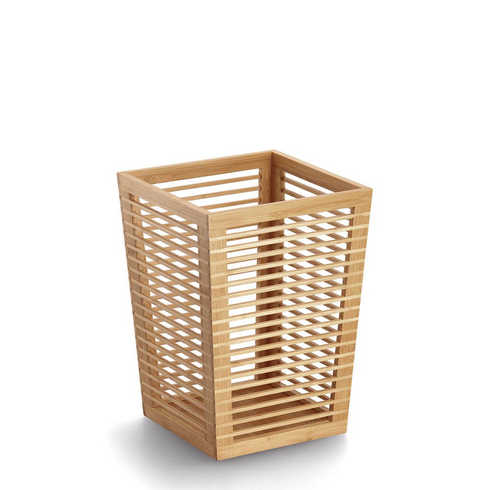 nature Recycle bin, bamboo for wholesale on Faire0