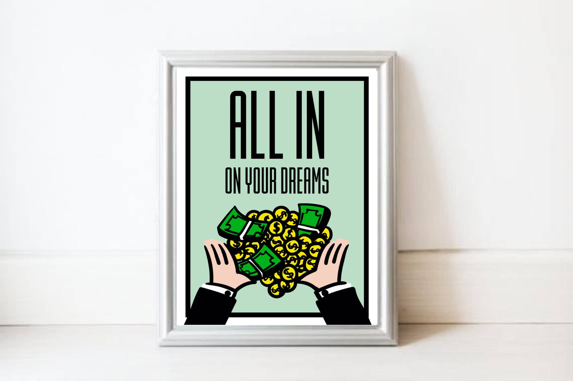 Colour Dash Prints - Vente Affiche d'art - Affiches Alec Monopoly sur le thème du jeu de société Monopoly9