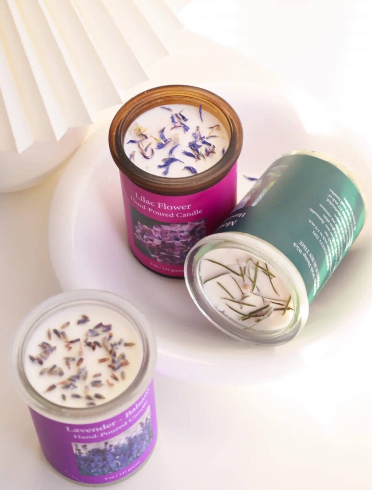 Adirondack Fragrance  Flavor Farm – wholesale Jar/filled candle – Lavender Balsam Hand-Poured Soy Wax Candle 4.5oz|10oz|20oz4