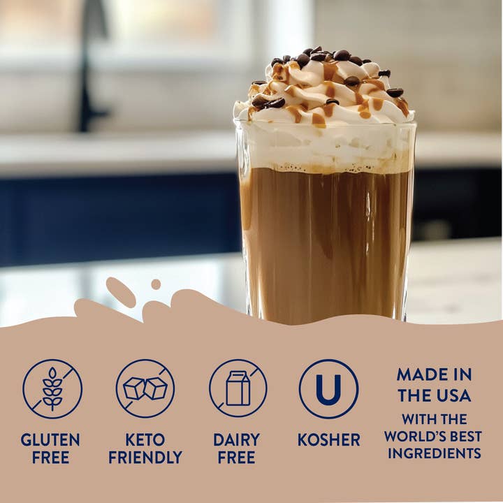 Jordan's Skinny Mixes - Wholesale Flavored Syrup - Sugar Free Salted Caramel Mocha Syrup4