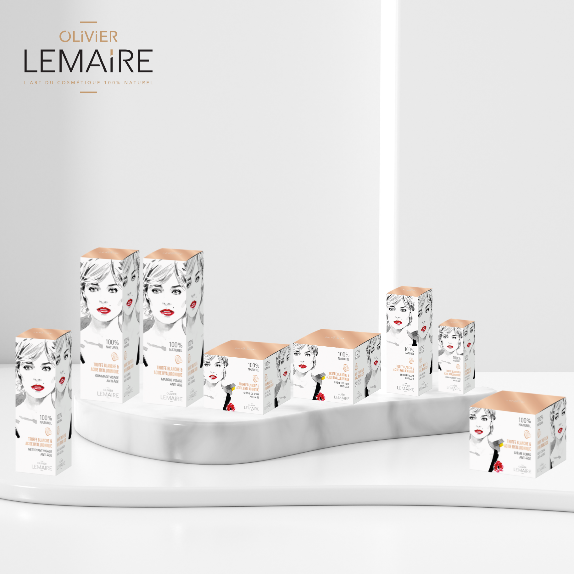 Olivier Lemaire - Vente Masque pour le visage - Masque - Truffe Blanche & Acide Hyaluronique2