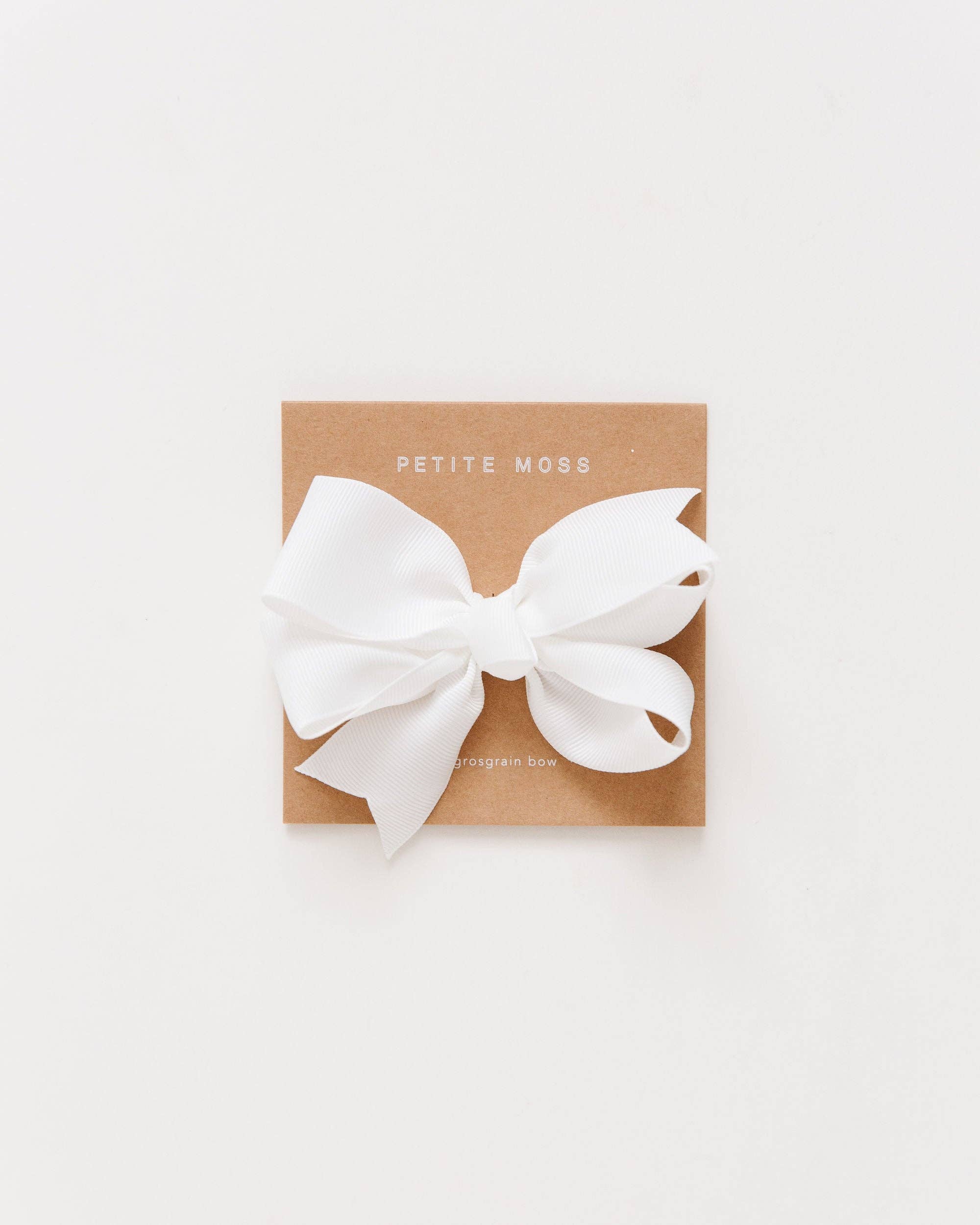 Petite Moss – wholesale Hair bow – Kids – Grosgrain Bow Clip6