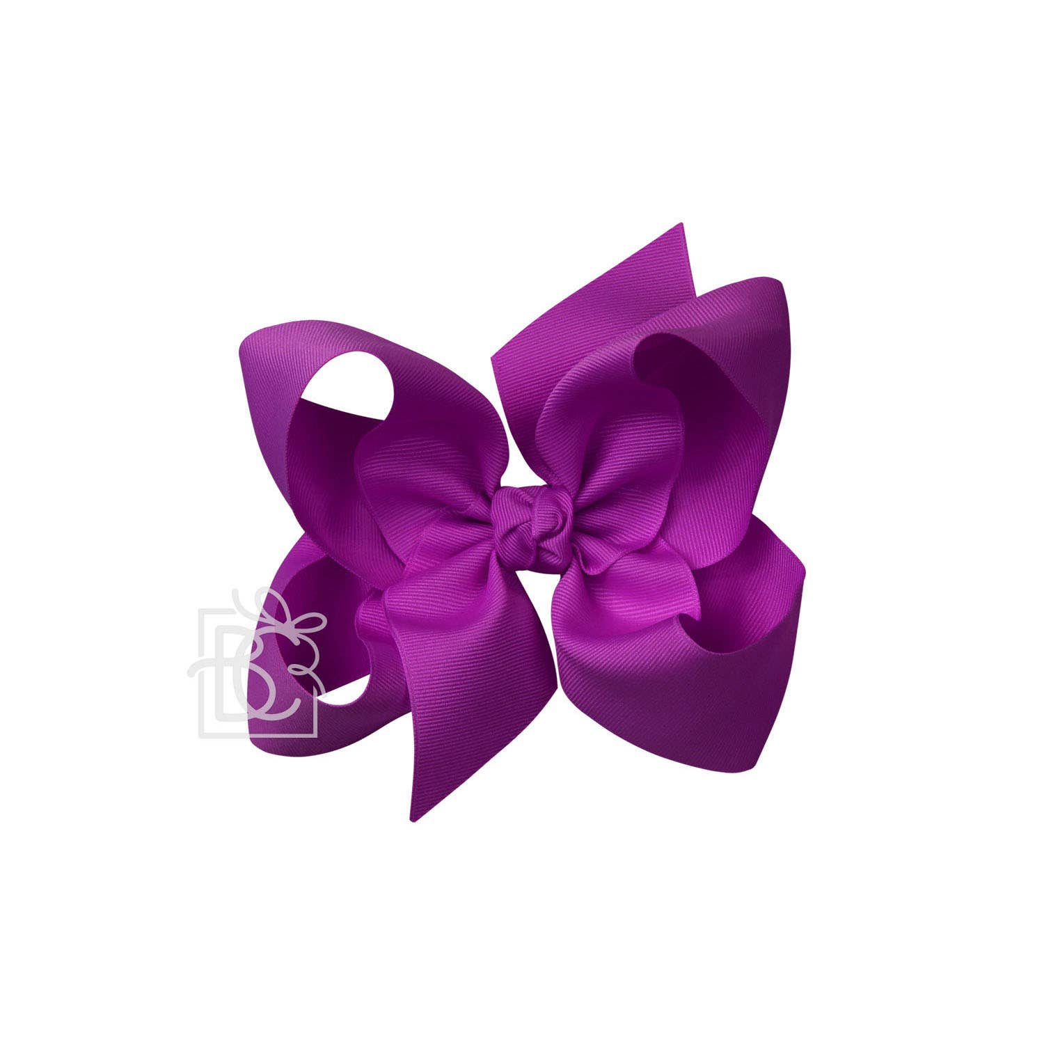 Beyond Creations, LLC - Wholesale Hair Bow - Kids - SIGNATURE GROSGRAIN BOW ON CLIP187