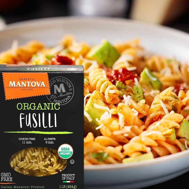 Fine Italian Food - Wholesale Pasta - Mantova Organic Fusilli Pasta, 1 lb.1