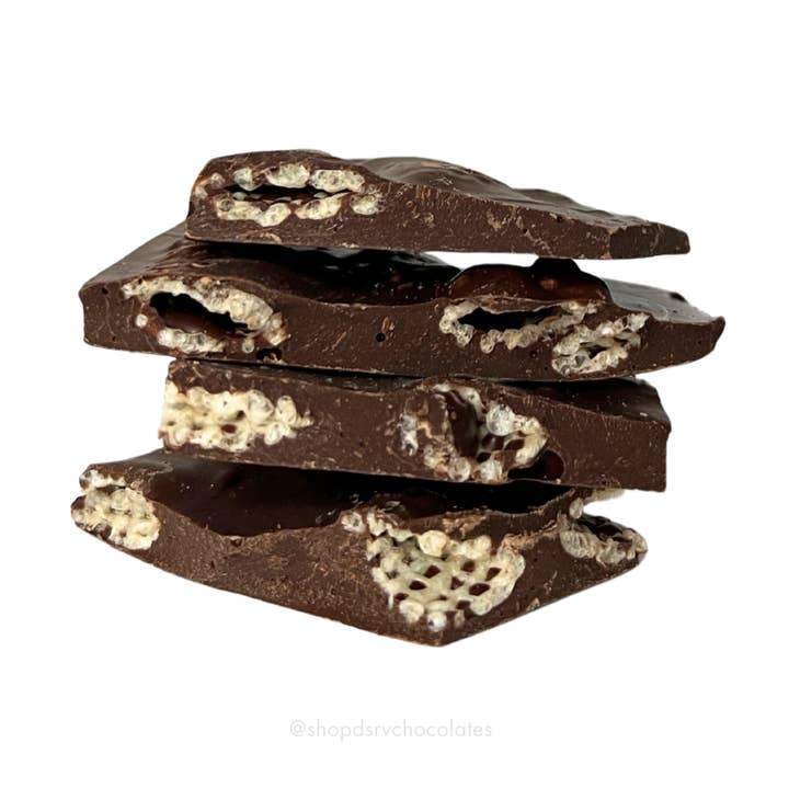Chocolate Bark de Rum & Cola - Saco de 120g por atacado de DSRV Chocolates