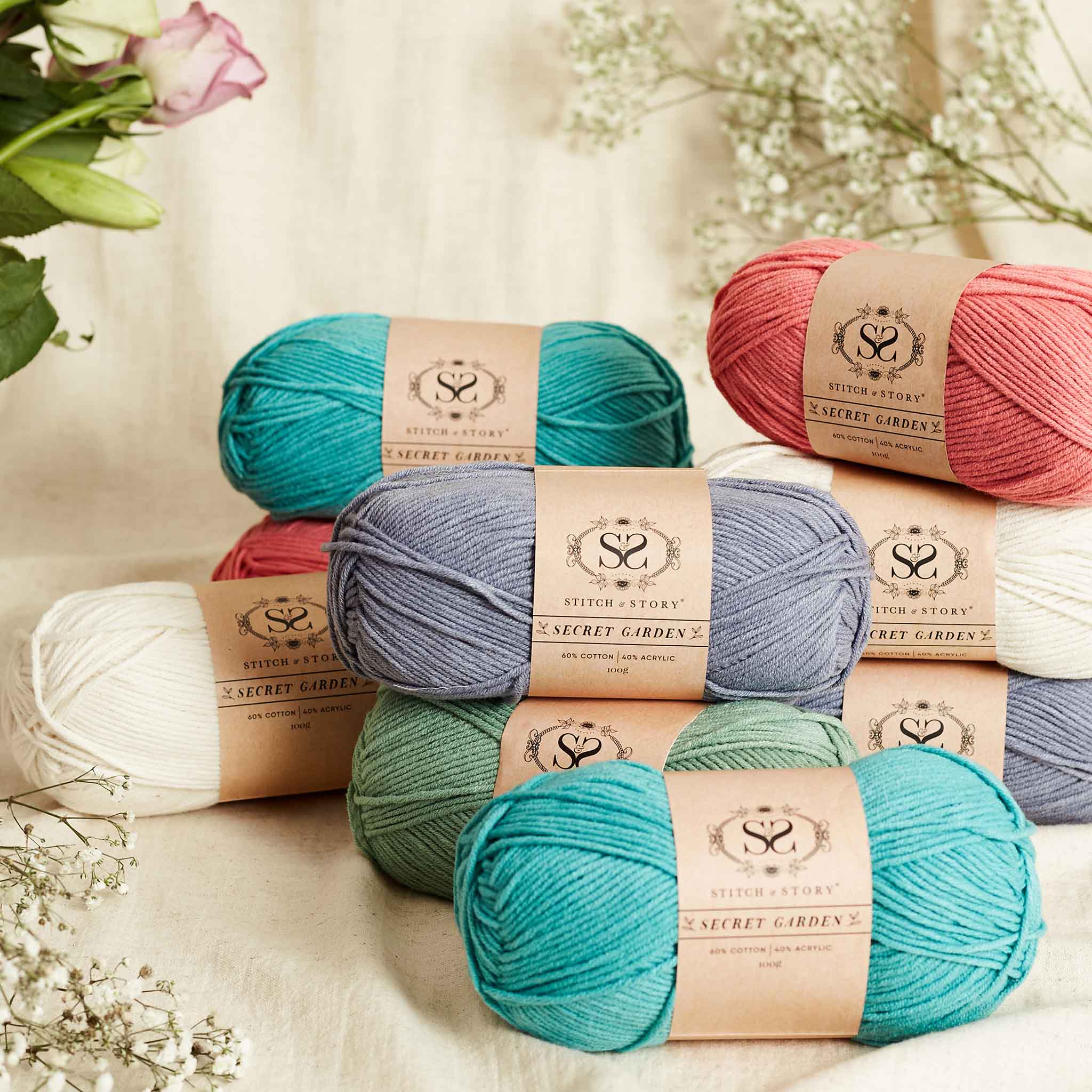 Stitch & Story - Wholesale Yarn - The Secret Garden Yarn11