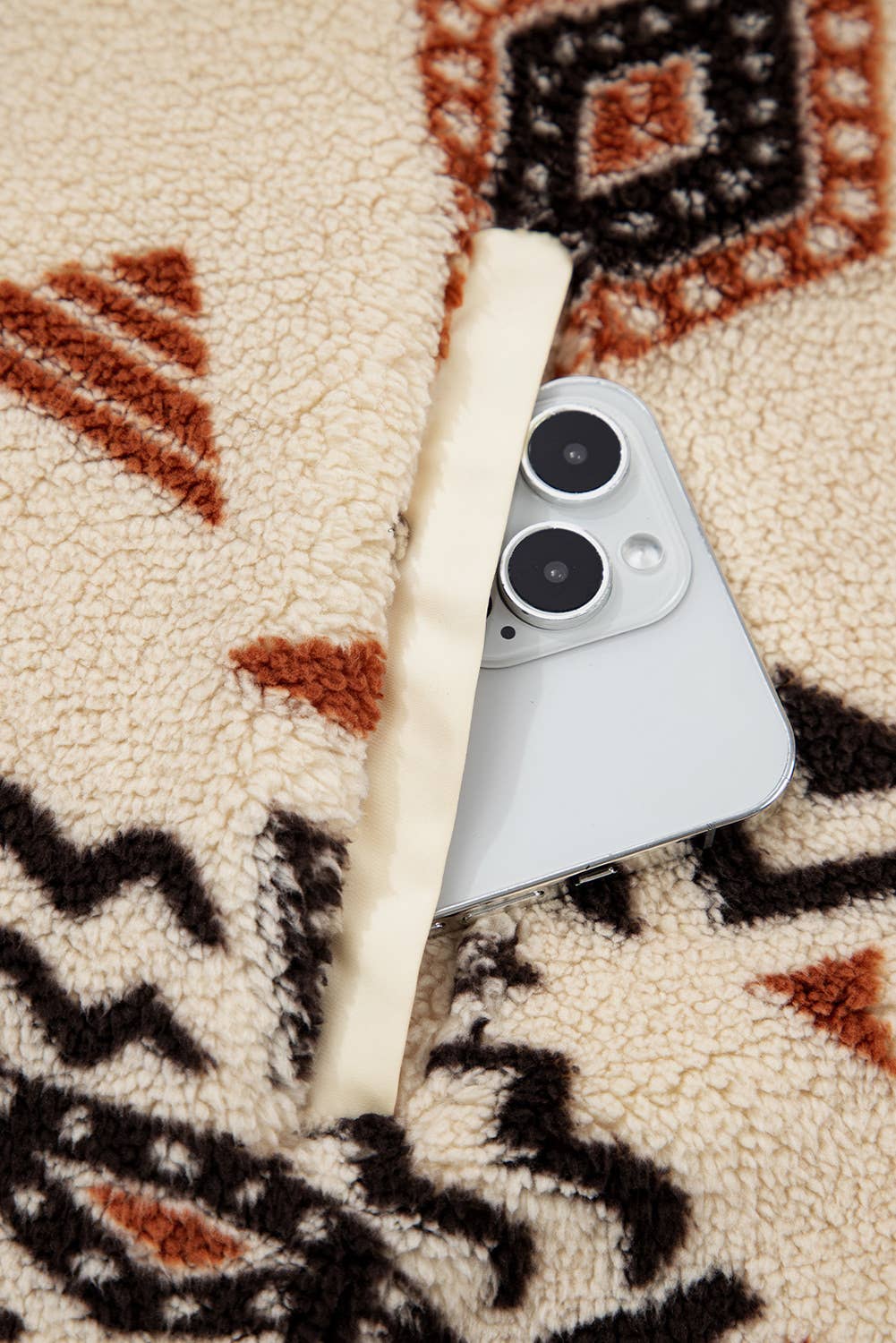 66DISCO - Vente Sweat-shirt – femme - Sweat-shirt en peluche grande taille motif occidental demi (S-4X)9