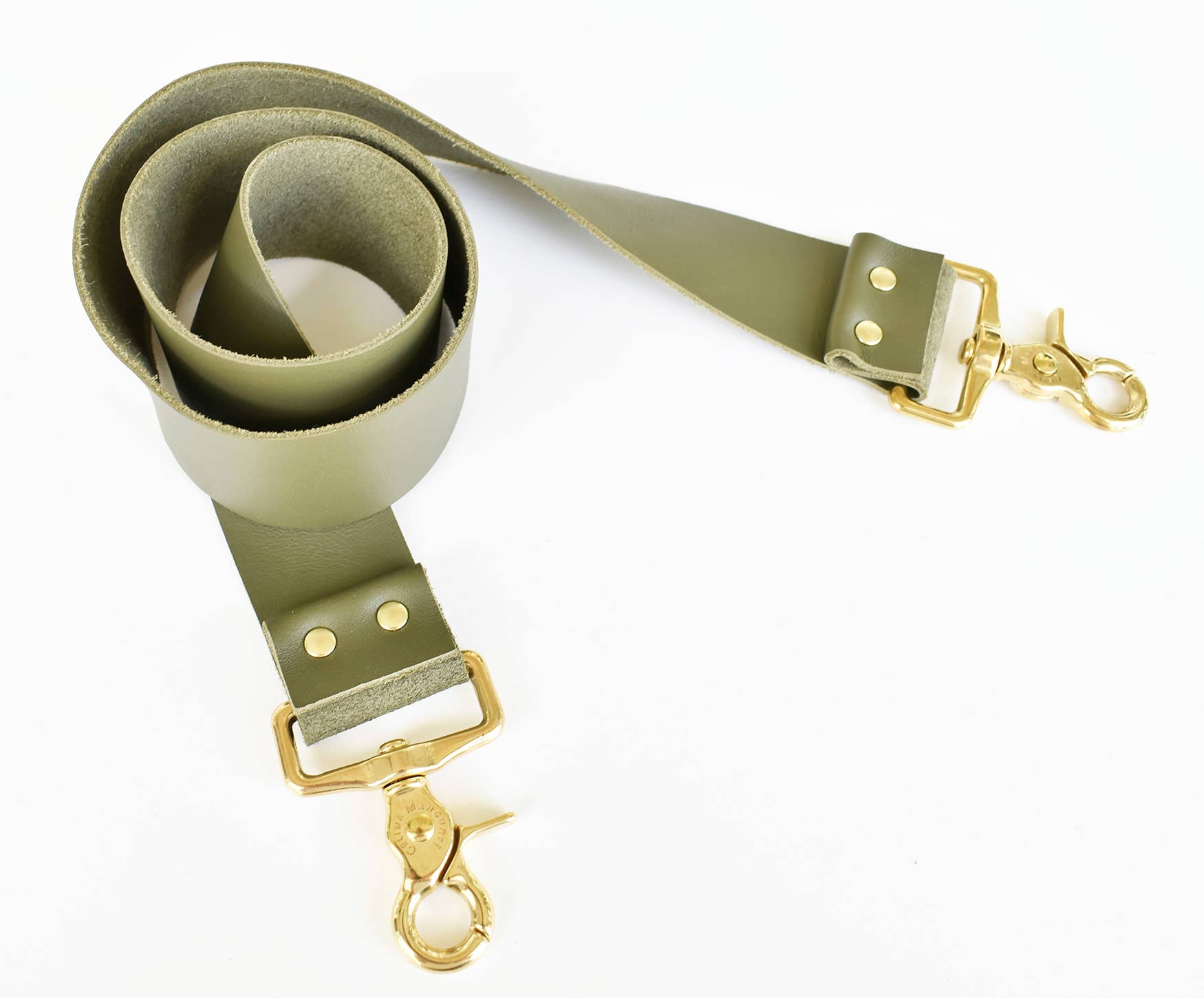 Celina Mancurti, LLC – wholesale Bag strap – women's – Bag Leather Strap - Army3