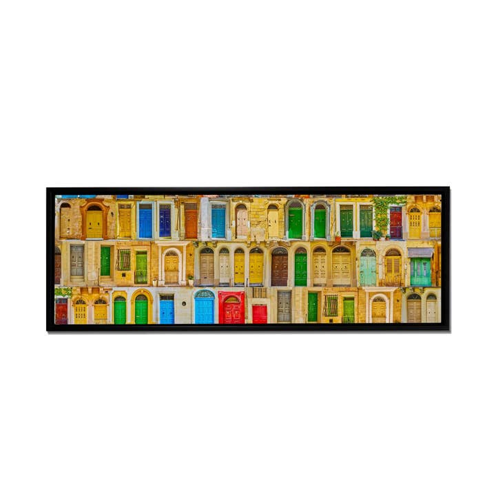 Maltese Doors Canvas - Abstract minimalism art- Large Wall Decor for wholesale by GTA ART