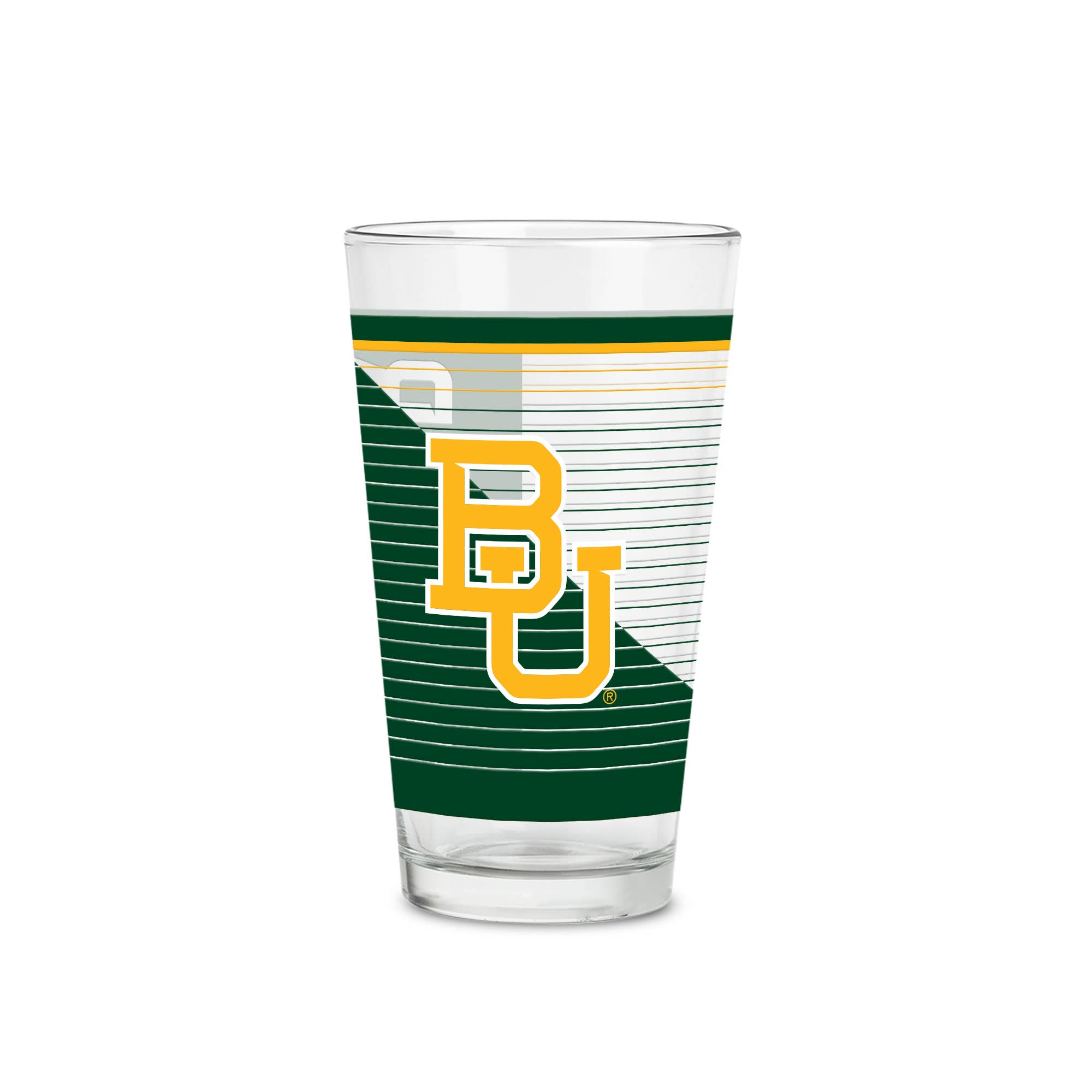 Rico Industries - Wholesale Beer Glass/Mug - NCAA Baylor Bears 16 oz Pint Glass