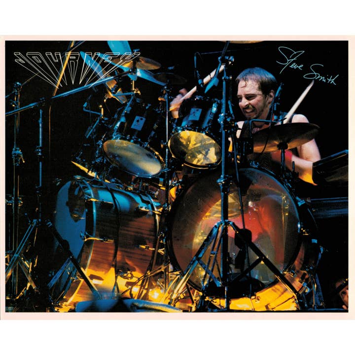 Vintage 8x10 Photo - Journey - Steve Smith for wholesale by Square Deal Recordings & Supplies