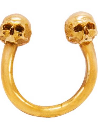 Anello 2SKULL per la vendita all'ingrosso da parte di Kira Don Jewel