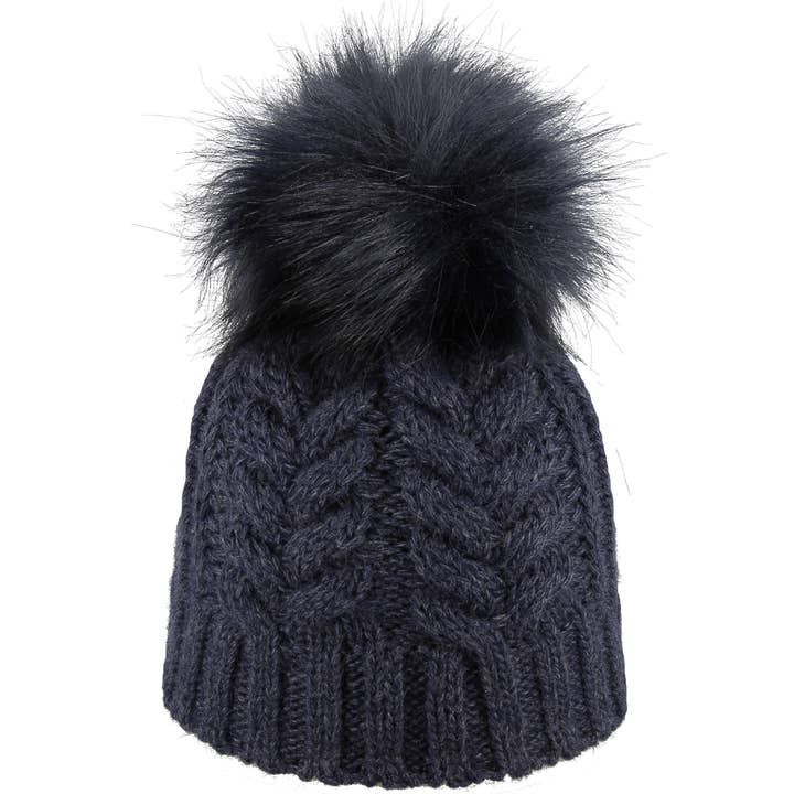 KVINDEHUE med imiteret pelskvast - ALH46 for engroshandel hos M BY FLECHET - ESSENTIALS - ALP1