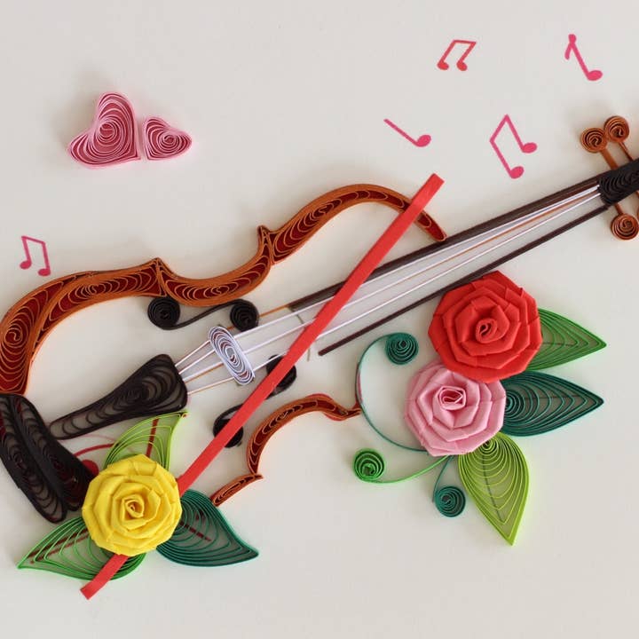 UViet Store - Wholesale Everyday Greeting Card - Viva la Violin