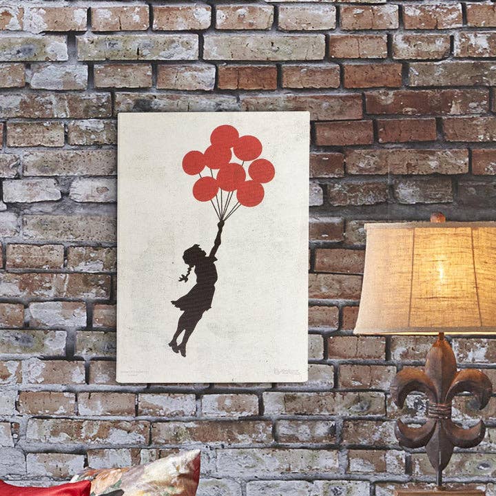 G-ROLLZ - Wholesale Art Print - Banksy's BALLOON GIRL Canvas Print1