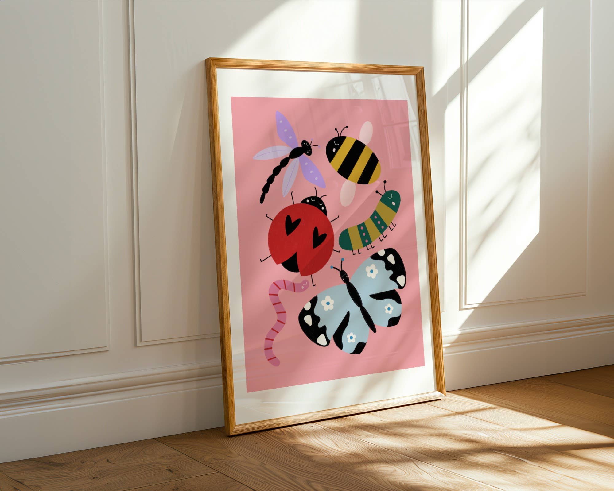 Emmy James Studio – wholesale Art print – Colourful Bug Art Print4