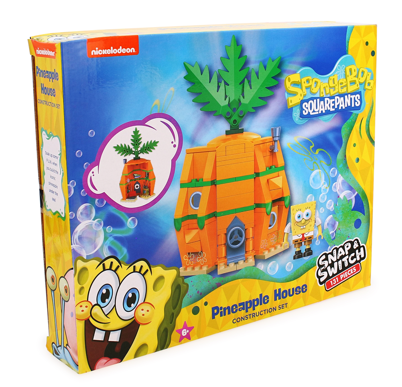 Well Played - Wholesale Building Set - Kids - SpongeBob SquarePants Pineapple House Construction Set2