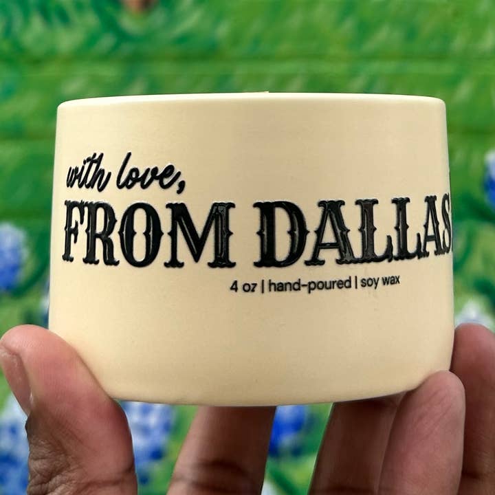 Goddess Glow Holistic Care - Wholesale Jar/Filled Candle - With Love, From Dallas Candle0