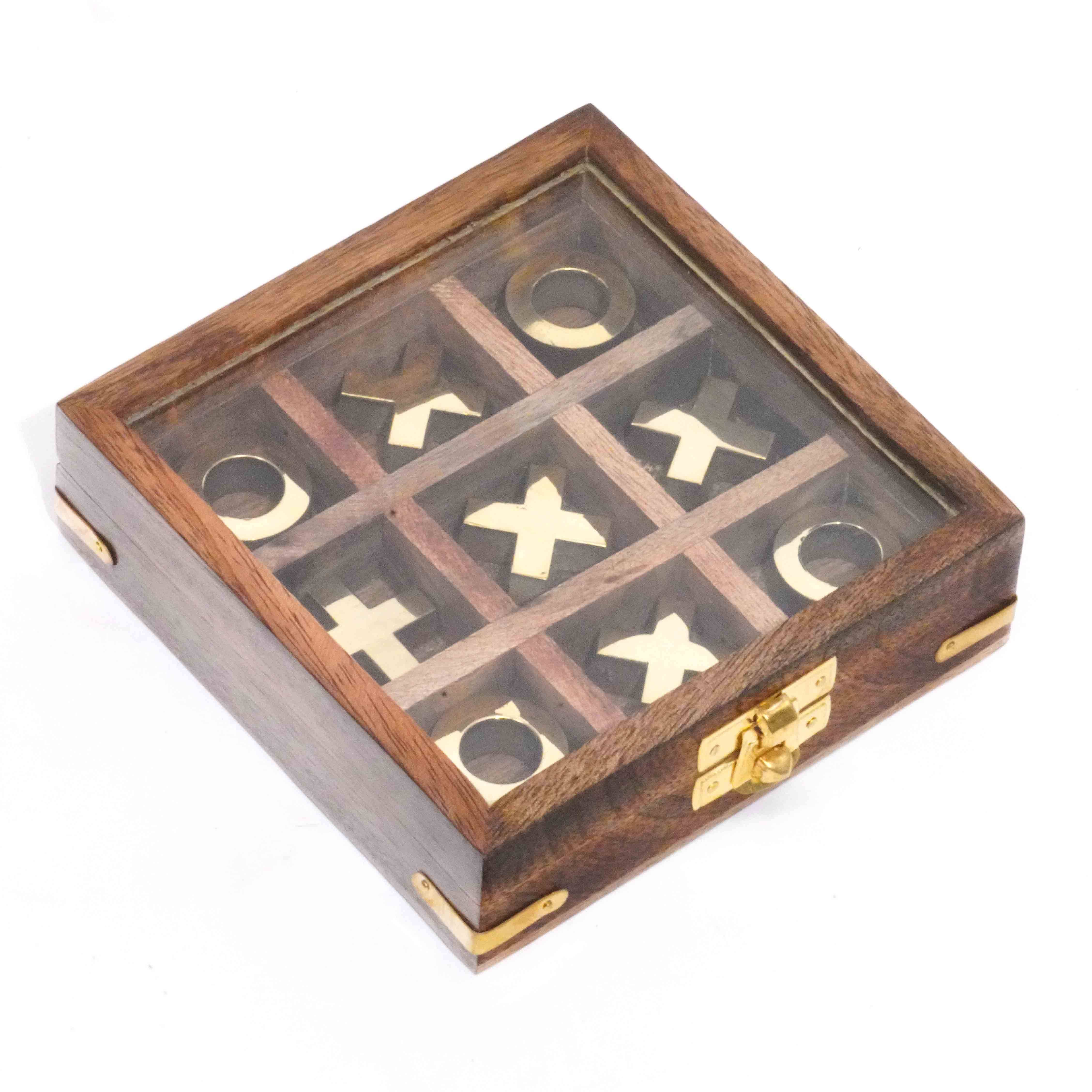 R. Expo/Song of India - Wholesale Decorative Box - Tic Tac Toe in Box1