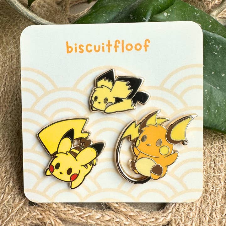 Elektrisk Mus Starter Pin Sæt for engroshandel hos Biscuitfloof Studios