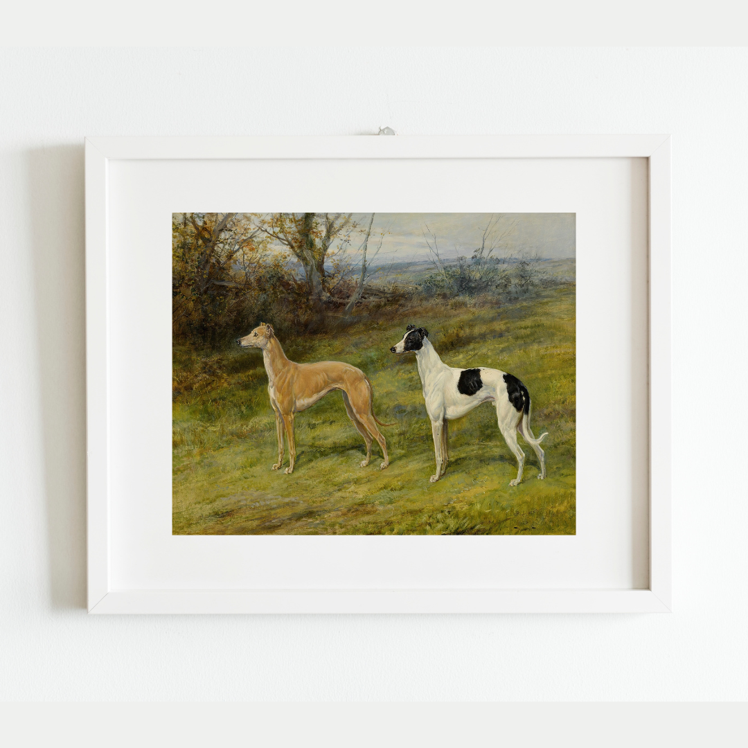 Sea to Skye - Wholesale Art Print - Greyhounds in Wales Antique Art Print3