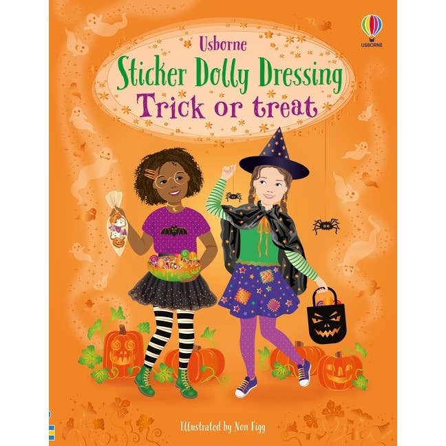 Sticker Dolly Dressing Trick Or Treat : Usborne for wholesale by HarperCollins