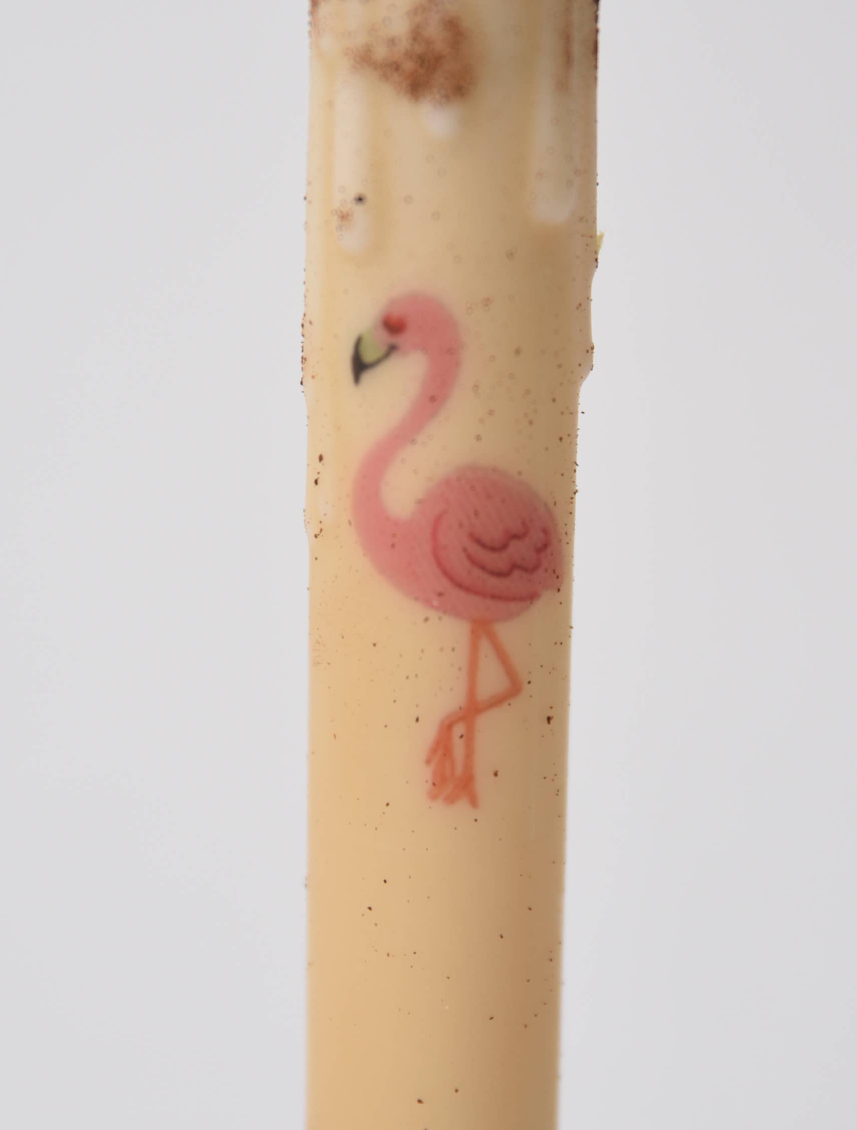 LMS Wholesale - Wholesale Flameless Candle - Pink Flamingo  LED Timer Taper Candle1