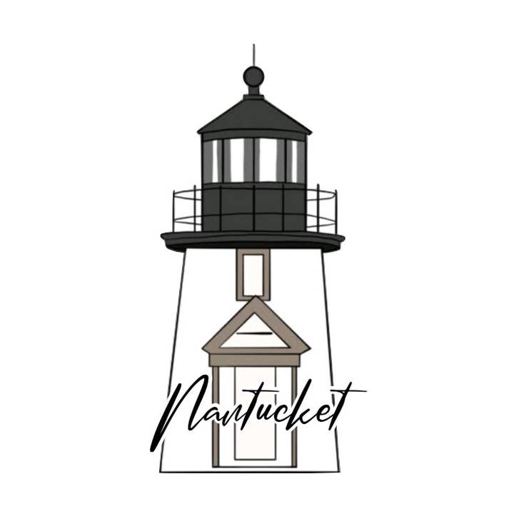 Light House Name Drop Stickers (Pack of 12), LH005, LH005ND for wholesale by Flagship Stickers