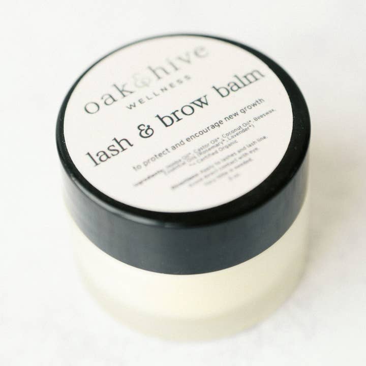 Oak & Hive - Wholesale Eyelash/Brow Serum - Lash & Brow Balm0