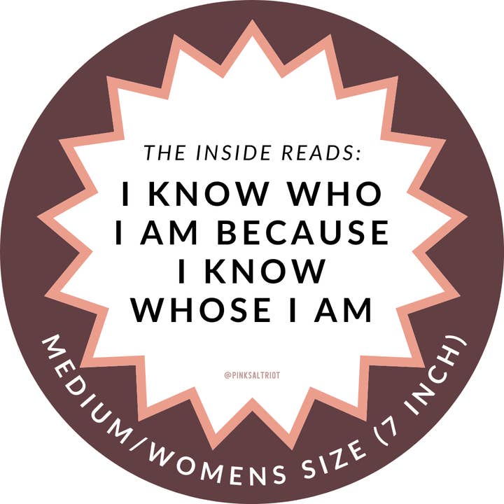 Pink Salt Riot - Wholesale Geweven/gevlochten armbanden - Ik Weet Wie Ik Ben Vrouwen Waarheidsband1