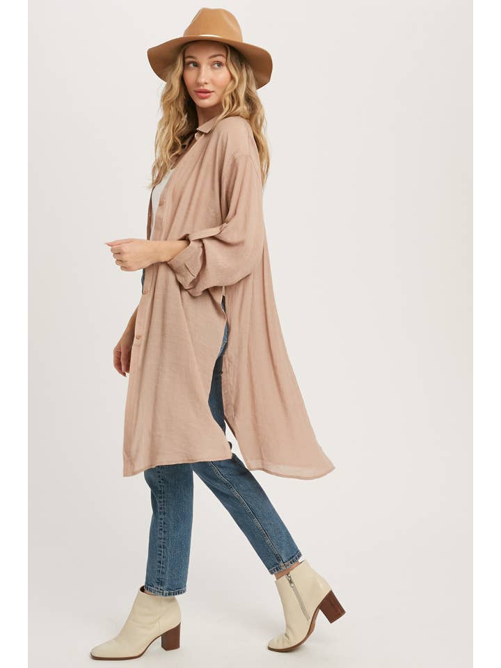 Bluivy – Camisa com botões no colarinho – Mulher por atacado – CAMISA DE PALANGRE VENTILADA COM BOTÕES49