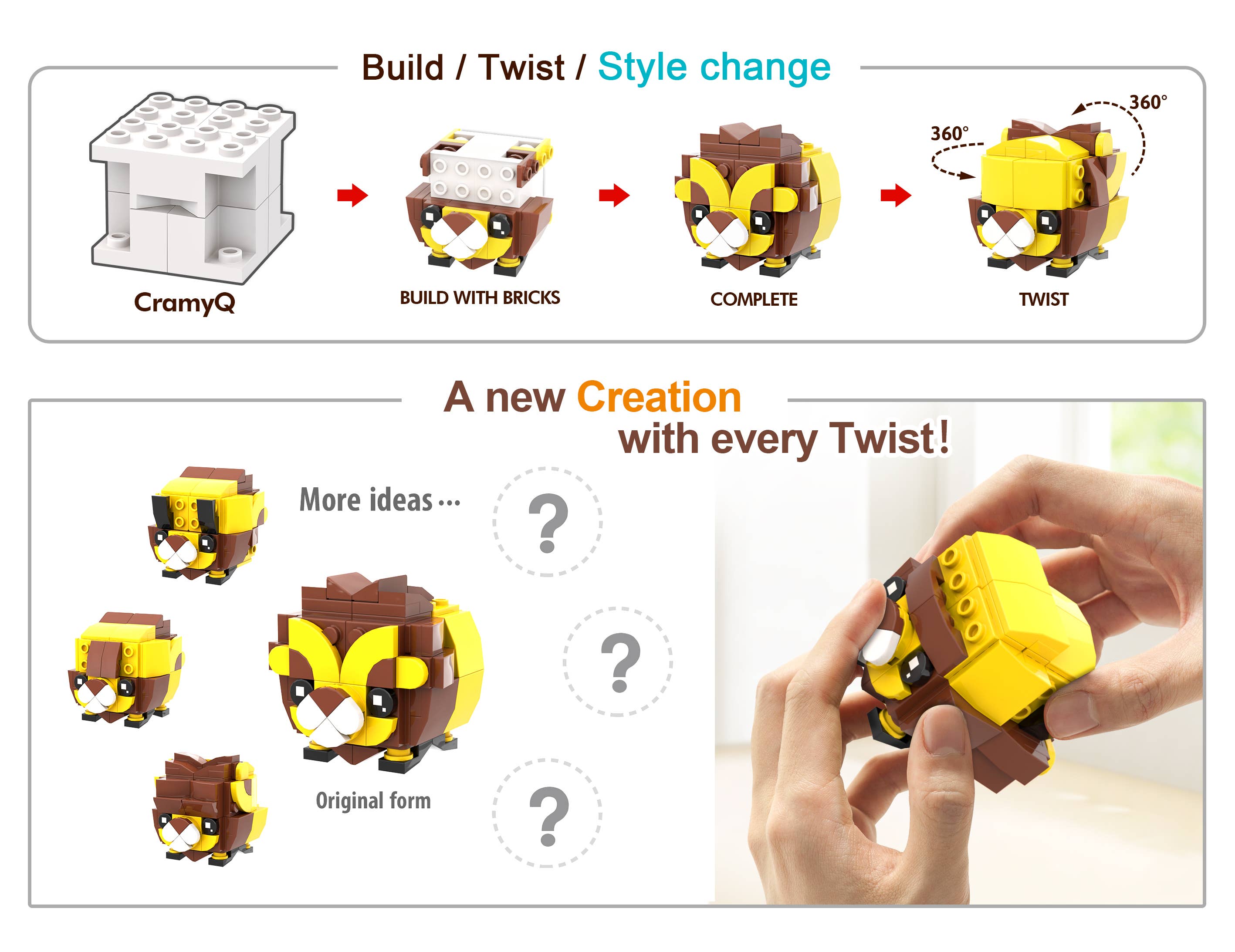 Sluban North America - Wholesale Building Set - Kids - Animal Building Block Sets - In case pack- 12 units 4