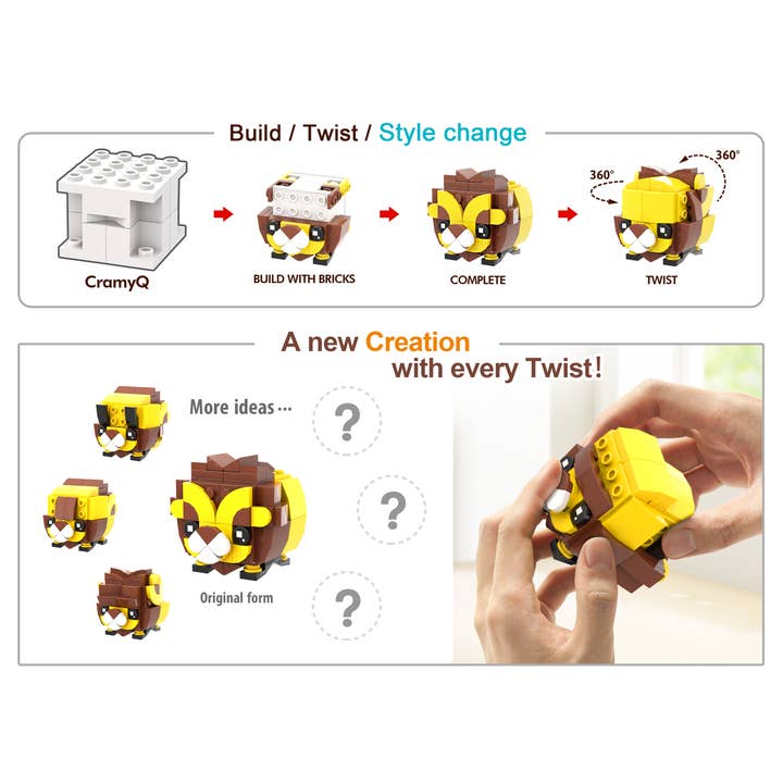 Sluban North America - Wholesale Building Set - Kids - Animal Building Block Sets - In case pack- 12 units 4