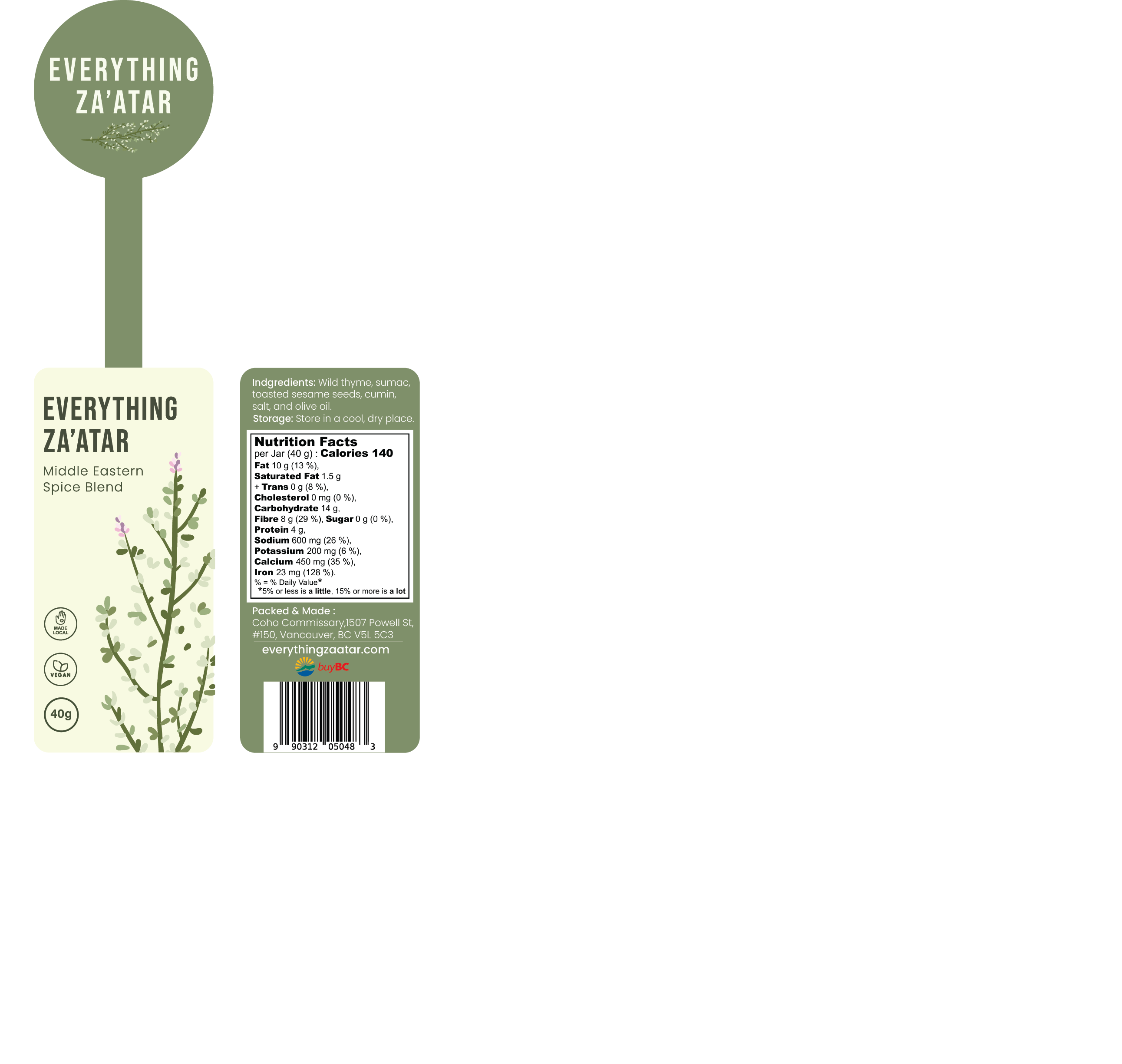 everything zaatar – wholesale Torkad kryddblandning – Allt Zaatar7