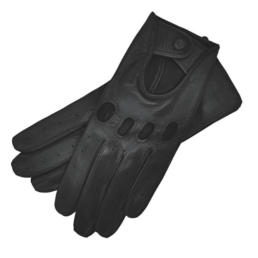 1861 Glove Manufactory - Vendita all'ingrosso Guanti - Unisex - GUANTI IN PELLE NERA AREZZO0