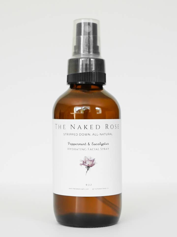 Peppermint & Eucalyptus Hydrating Facial Spray for wholesale by The Naked Rose