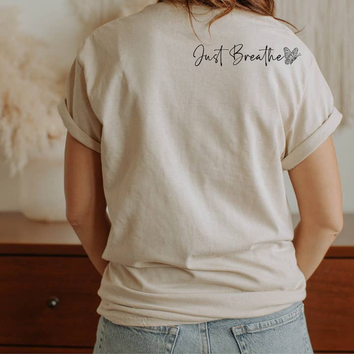 Just Breathe - Tee for wholesale by Cash & Drix Wholesale