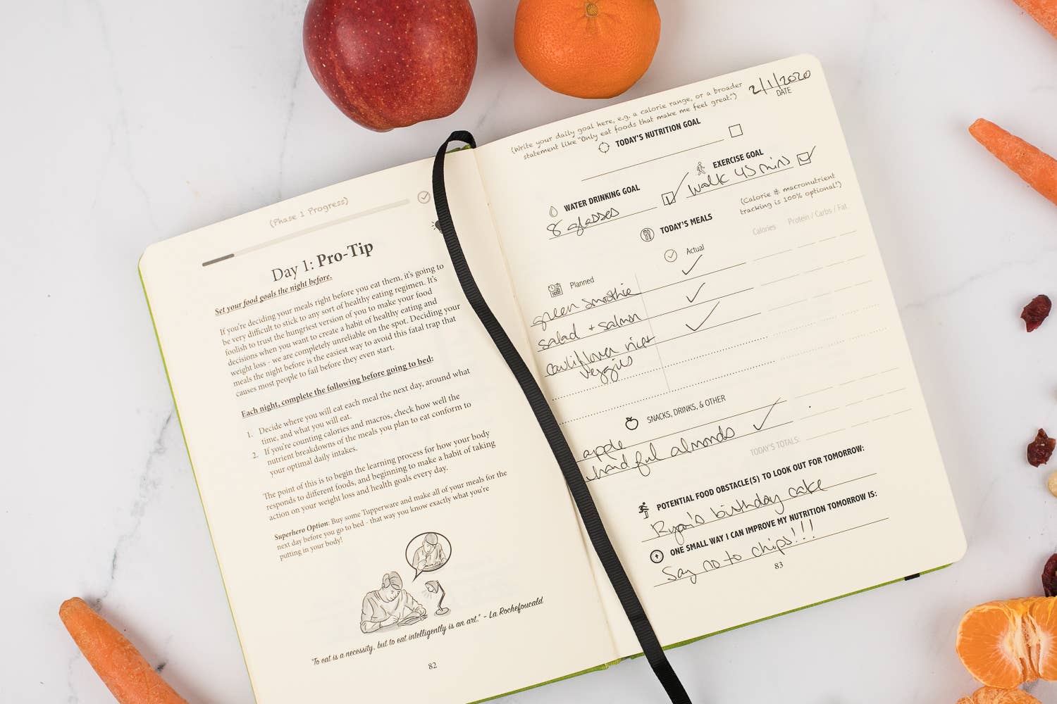 Habit Nest - Wholesale Journal/Diary - The Nutrition Sidekick Journal6