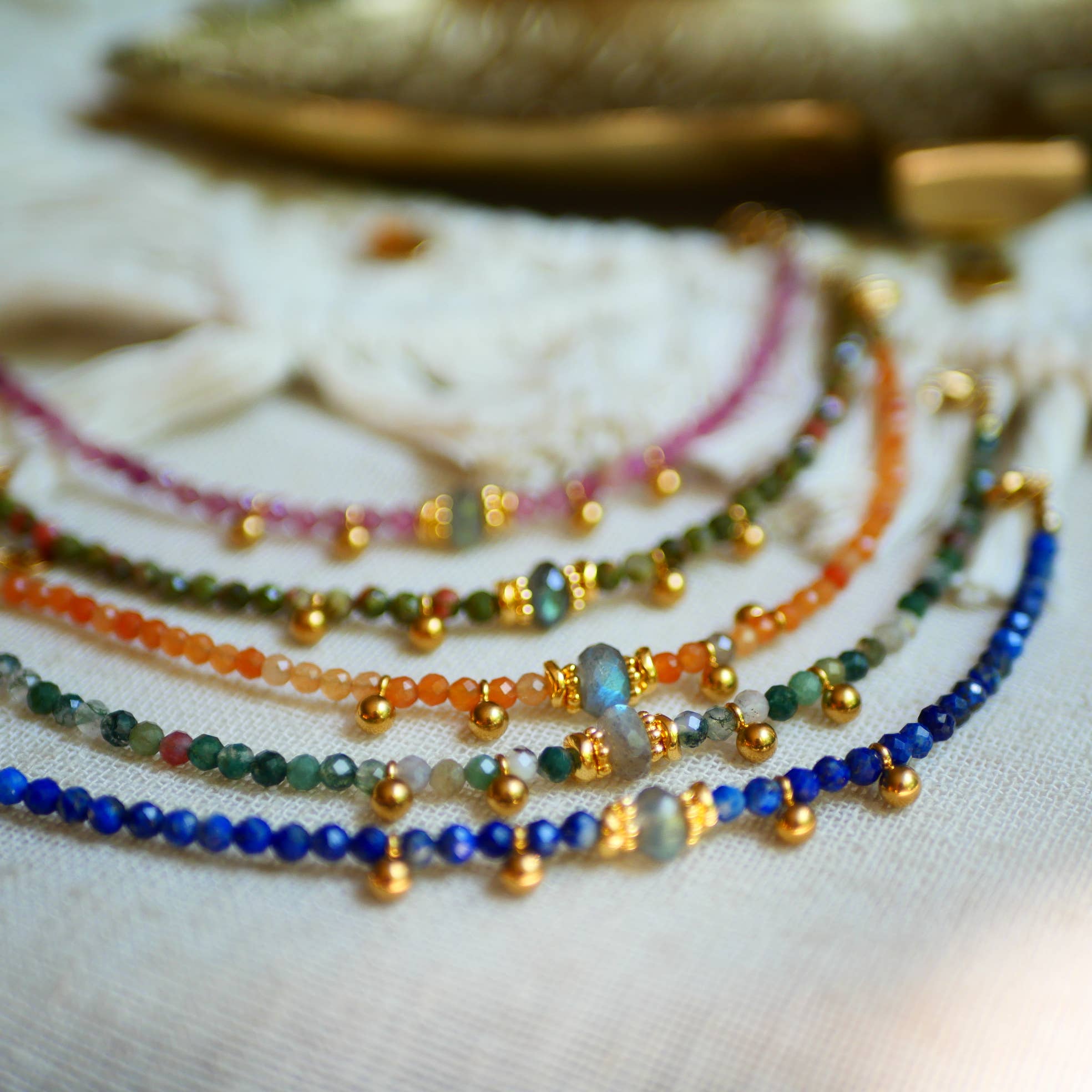 GINANDGER - Wholesale Beaded Bracelet - ANUBHAV BRACELET CHOICE OF STONES7