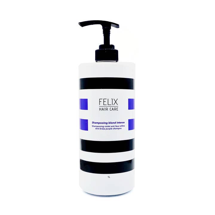 Purple Shampoo for blond and gray hair for wholesale by Felix Hair Care