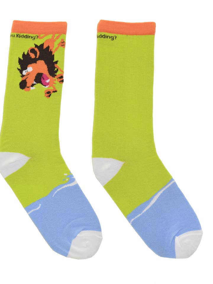 Lion strumpor för wholesale av Are You Kidding Socks