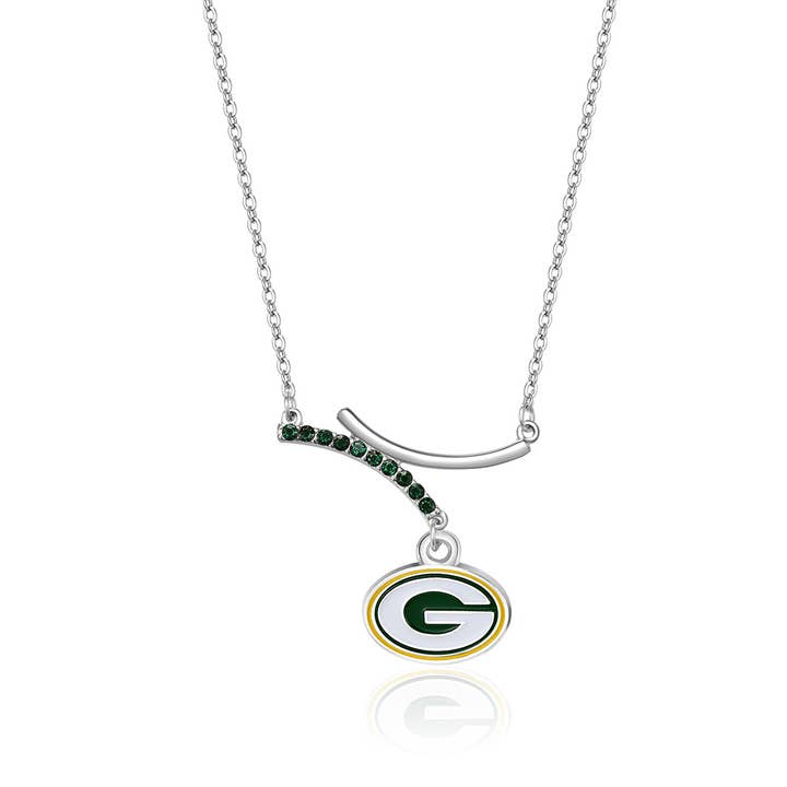 NFL Green Bay Packers Dual Infinity Necklace for wholesale by Simran International