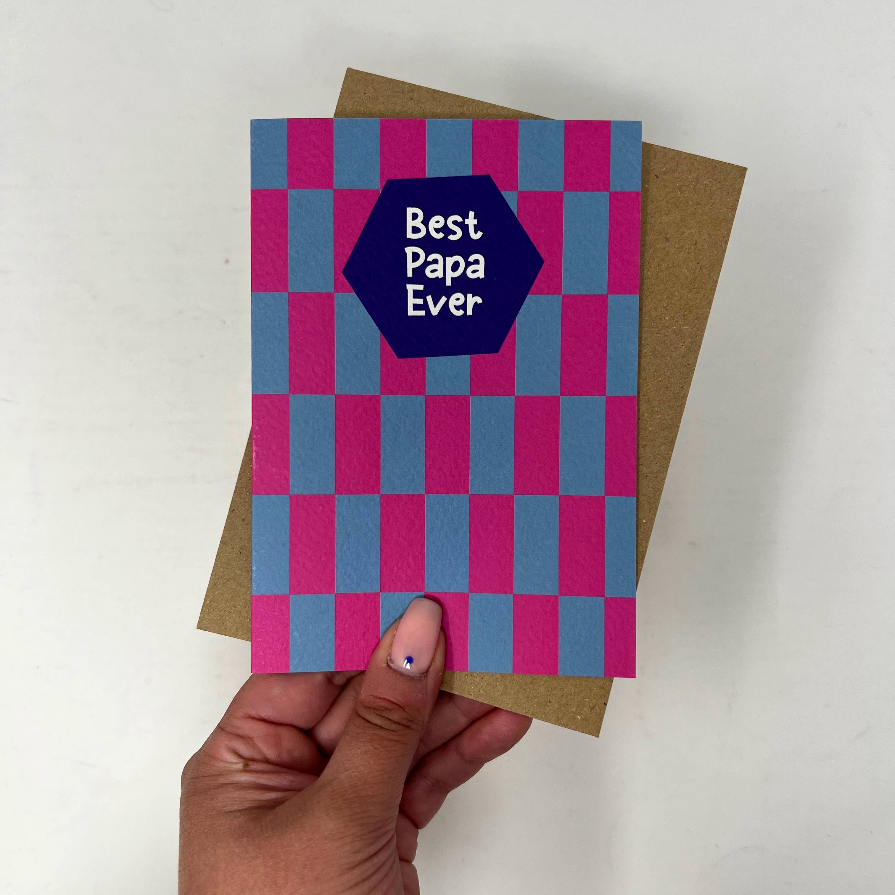 Xoxo Designs by Ruth – wholesale Father’s Day card – Best Papa Ever Card1