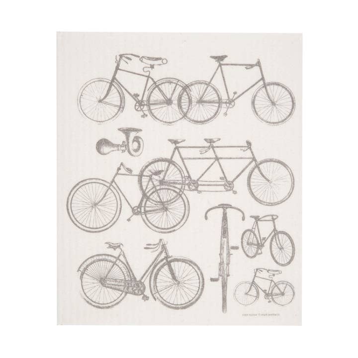 Swedish Dishcloth - Bicycles for wholesale by Cose Nuove
