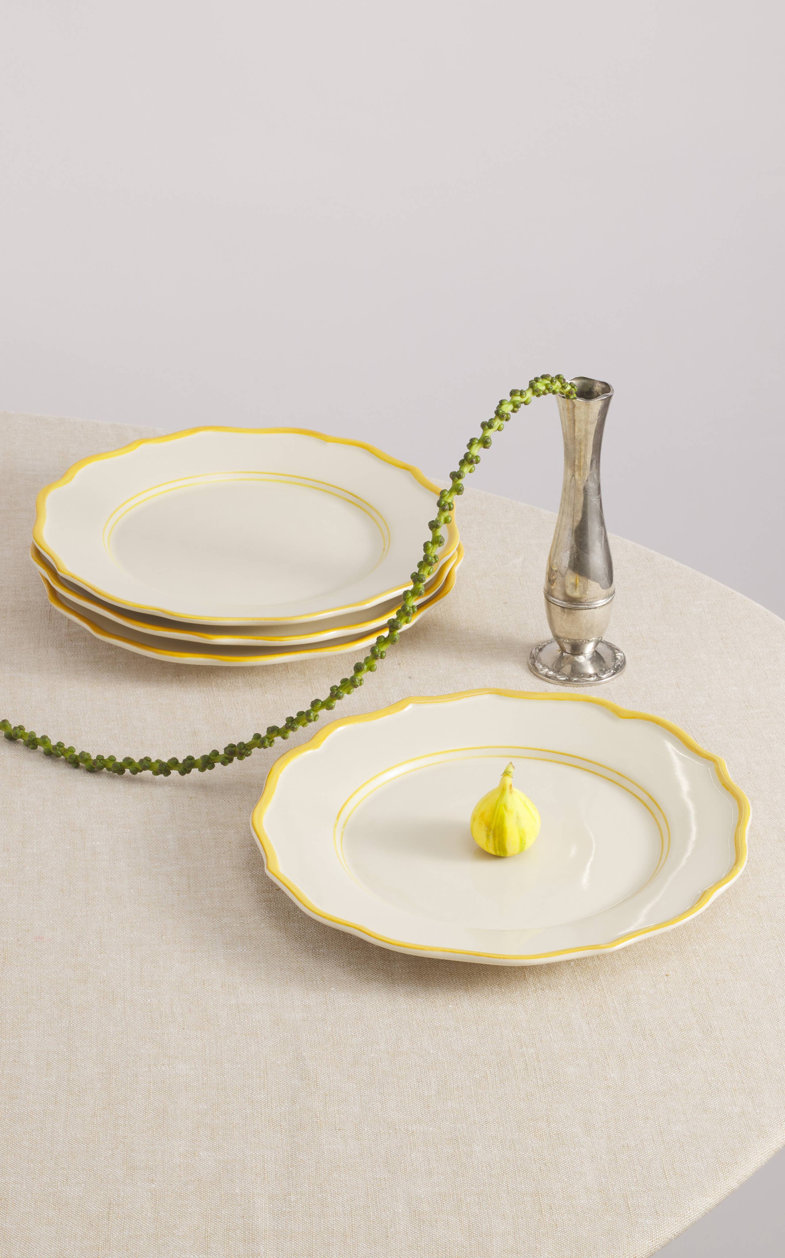 Maison Madison Home - Wholesale Dinner Plate - Giovanna Hand-Painted Dinner Plate 10.5''1