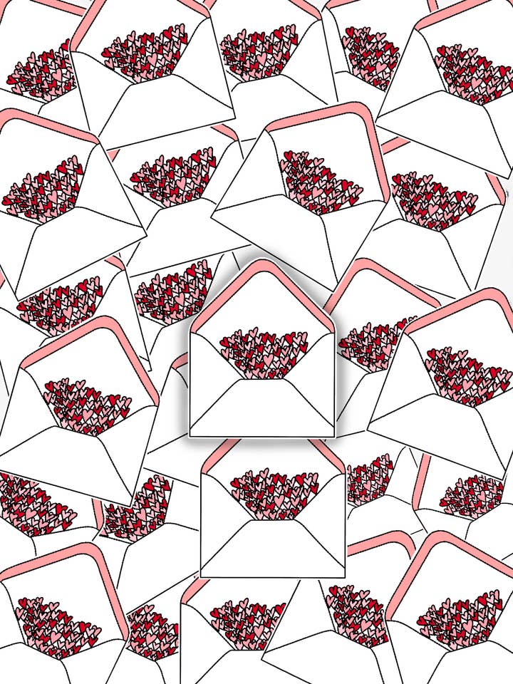 Stickers Collection Saint-Valentin pour la vente par CreationsByMaddied