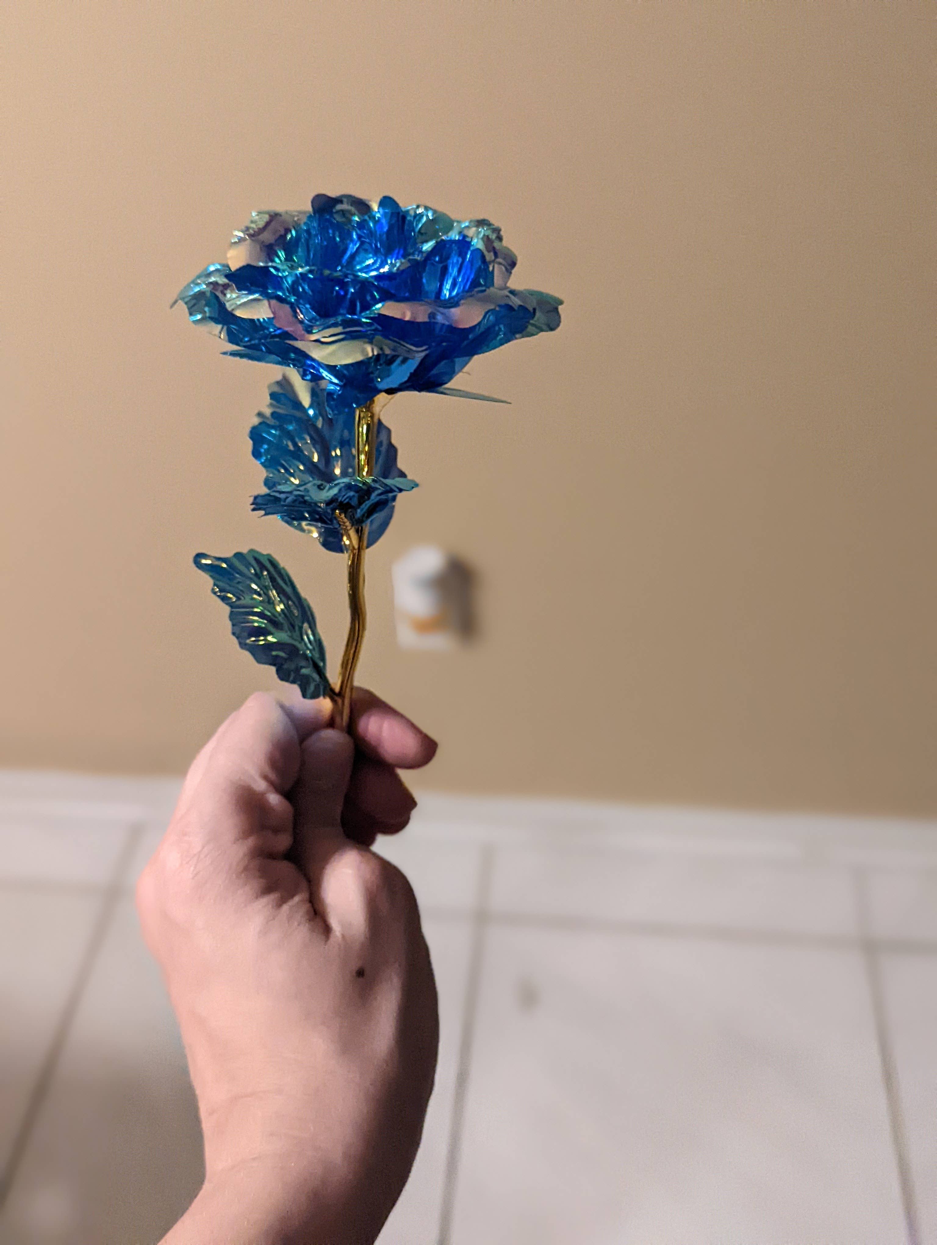 The Witchin Waifu - Vendita all'ingrosso Fiori finti - Rose Galassia - Rose Arcobaleno Per Sempre6