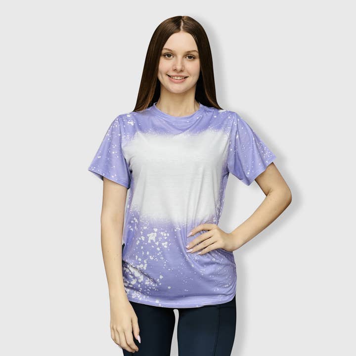 ILTEX Apparel - Wholesale T-Shirt - Women's - FAUX Bleached Tees - Adult42